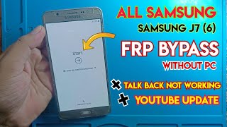 Samsung J7 6 Frp bypass You tube Update  All Samsung Frp Bypass Youtube Samsung J7 2016 frp unlock [upl. by Rendrag]