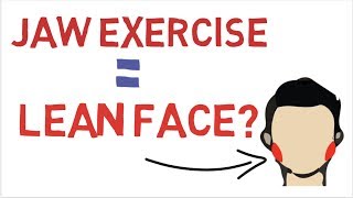 JAW EXERCISE FOR LEANER FACE SCIENCE OR SCAM [upl. by Luigi]