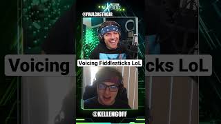 Fiddlesticks VA Kellen Goff shorts voiceacting voiceover leagueoflegends fiddlesticks mha lol [upl. by Weig]