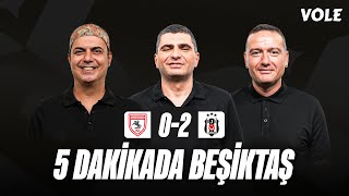 Samsunspor  Beşiktaş Maç Sonu  Ali Ece Ilgaz Çınar Emek Ege  NAKAVT [upl. by Nayrb30]