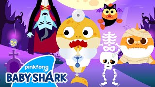 Spooky Monsters Visit Baby Shark Doctor  Compilation  Halloween Story  Baby Shark Official [upl. by Thomson786]