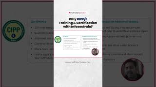 Why IAPP CIPPE Certification Training with InfosecTrain [upl. by Yetta205]