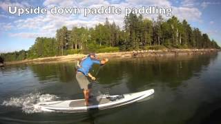 Stand Up Paddle Boarding in Acadia  Mount Desert Island [upl. by Stead]