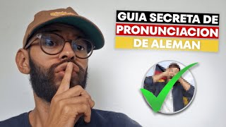 Descubre la GUÍA SECRETA de PRONUNCIACIÓN del ALEMÁN actualizado ✅ [upl. by Magena]