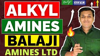 Alkyl  Balaji Amines  कब बनेगी तेजी  Alkyl Amines Share Latest News  Balaji Amines Share News [upl. by Laekim]