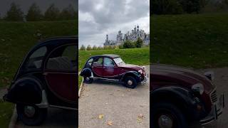 Chambord Castle Loire Valley France 🇫🇷❤️ chambord castle chateaux loirevalley france 2cv [upl. by Juline]