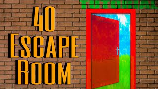 40 Escape Room😎😱 [upl. by Juanne]