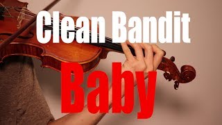 Clean Bandit  Baby feat Marina amp Luis Fonsi  Violin Cover Bossa Nova with Solo [upl. by Hgeilhsa]