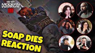 Soaps Death Reactions Call of Duty Modern Warfare 3 2023 [upl. by Sucam]