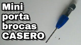 Como hacer un Mini porta brocas CASERO [upl. by Bea287]