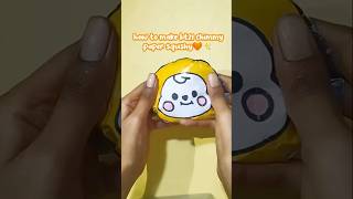 How to make bt21 chimmy paper squishy easy paper squishy  shorts papercraft diy squishy [upl. by Macilroy]