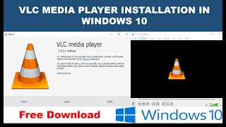 How to Install VLC Media Player on Windows 10 Free Download  2024 [upl. by Nivlag]