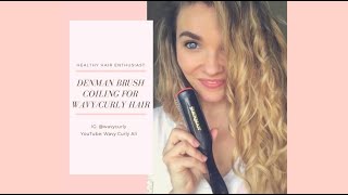 Defining Waves and Curls with the Denman Brush  3 Styling Techniques [upl. by Stig]