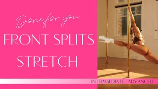 ACTIVE FLEXIBILITY FOR POLE DANCERS Achieve your splits IntermediateAdvanced [upl. by Skip]