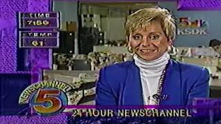 KSDK St Louis commercials 1990 [upl. by Carri]