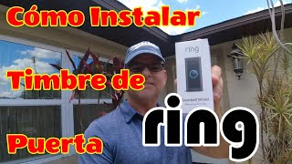 🔔🔔🔔Cómo Instalar timbre de puerta Ring🔔🔔🔔 [upl. by Enehpets414]