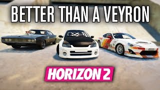 Forza Horizon 2 Online  BETTER THAN A BUGATTI VEYRON CHALLENGE [upl. by Orabelle999]