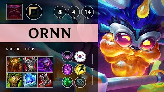 Ornn Top vs Olaf Rampage  KR Master Patch 1421 [upl. by Ellenrahc]