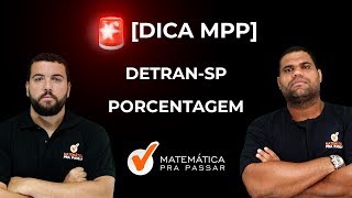 CONCURSO DETRAN SP COMO RESOLVER QUESTÕES DE AUMENTOS E DESCONTOS SUCESSIVOS DE PORCENTAGEM 2019 [upl. by Damita534]