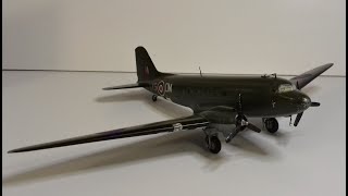 COMPLETED BUILD OPERATION MARKET GARDEN 172 ITALERI 127 C47 SKYTRAINDAKOTA [upl. by Ole880]