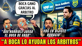 BOSTERIODISMO RECONOCE LA AYUDA ARBITRAL EN BOCA VS SARMIENTO  quotRIVER TIENE DT BOCA NOquot [upl. by Novat798]