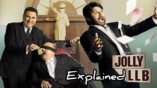 Jolly LLB 2013 full movie explained in Hindi  Jolly LLB Arshad Warsi movie explained in Hindi [upl. by Enala]