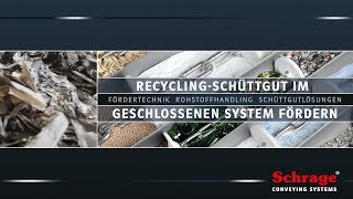 Förderung von Schredder für die Recyclingindustrie [upl. by Hett]