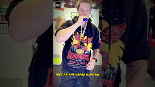 IGET AT THE VAPER EXPO UK [upl. by Yecad]