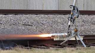 N2OPVC Hybrid Rocket Motor Static Test 122012 [upl. by Anilatsyrc]