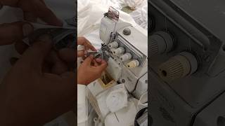 Overlock Coldcover stitching  M700 Mechine Overlock  shortvideo overlock short viralshorts [upl. by Maillil]