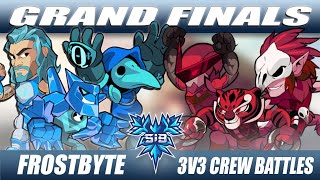 FROSTBYTE 3v3 Crews  MegD Raydish Java Vs Asesino Cyclone Anime  Grand Finals [upl. by Grimaud]