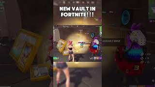 New vault in Fortnite fortnite fortniteshorts viral [upl. by Ahsilek643]