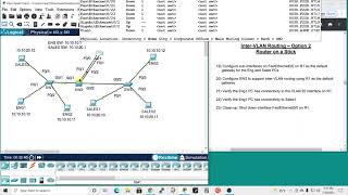 CCNA Lab Flackbox Lab 12 – VLAN and InterVLAN Routing Configuration [upl. by Mairb]