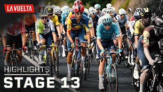 Vuelta a España 2024 Stage 13  EXTENDED HIGHLIGHTS  8302024  Cycling on NBC Sports [upl. by Casilda]