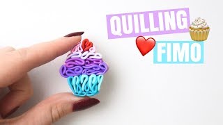 JE TESTE LE QUILLING EN FIMO 🤔 [upl. by Ahtis]