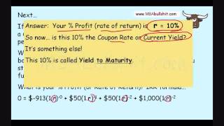 Part 2 of 2 Usual Confusion Bond Valuation Bond Value Valuing Bonds [upl. by Ursel]