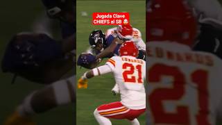 La JUGADA que tiene a CHIEFS en el SUPER BOWL 58 💥👀 nfl shorts [upl. by Perretta357]