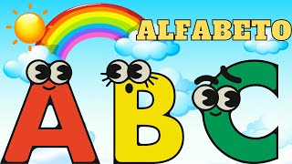 Alfabeto Infantil  Alfabeto em Português completo  Aprendendo o ABC [upl. by Derwon646]