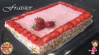 ♡ GATEAU DANNIVERSAIRE FRAISIER SANS GLUTEN ULTRA FACILE ♡ Pâtissez avec MaRy ♡ [upl. by Anigriv379]