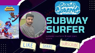 Challenge accepted subway surfers tamil shorts liveplay [upl. by Hanad]