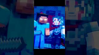 Herobrine full fight  youtubeshorts minecraftanimations minecraft herobrine [upl. by Royo873]