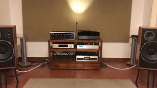 Sansui au9500  Wharfedale DOVEDALE 3 [upl. by Turnbull744]