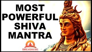 OM NAMAH SHIVAY MOST POWERFUL SHIVA MANTRA [upl. by Netsrek579]