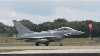 All The Action From RAF Coningsby [upl. by Hplodur]