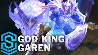 Fallen GodKing Garen Skin Spotlight Comparison [upl. by Llerehs]