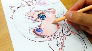 How To DrawColor Anime Skin  Real Time Coloring Tutorial [upl. by Ettennahs]