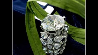 10 Carat Round Large Stone CZ Ring ARA100 [upl. by Farnsworth]