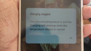 Samsung j7 prime charging problem your phones temperature is too low problem solved subscribe formor [upl. by Malet]