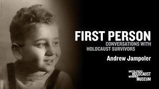 2024 First Person with Holocaust Survivor Andrew Jampoler [upl. by Ainegul]