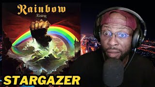 RAINBOW  STARGAZER  FIRST TIME HEARING AND REACTION [upl. by Eshelman]